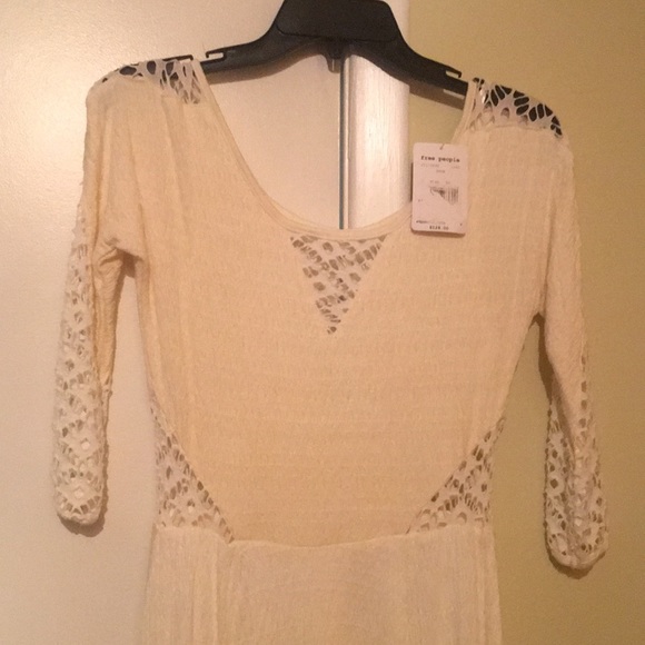 Free people cream dress - Picture 6 of 6